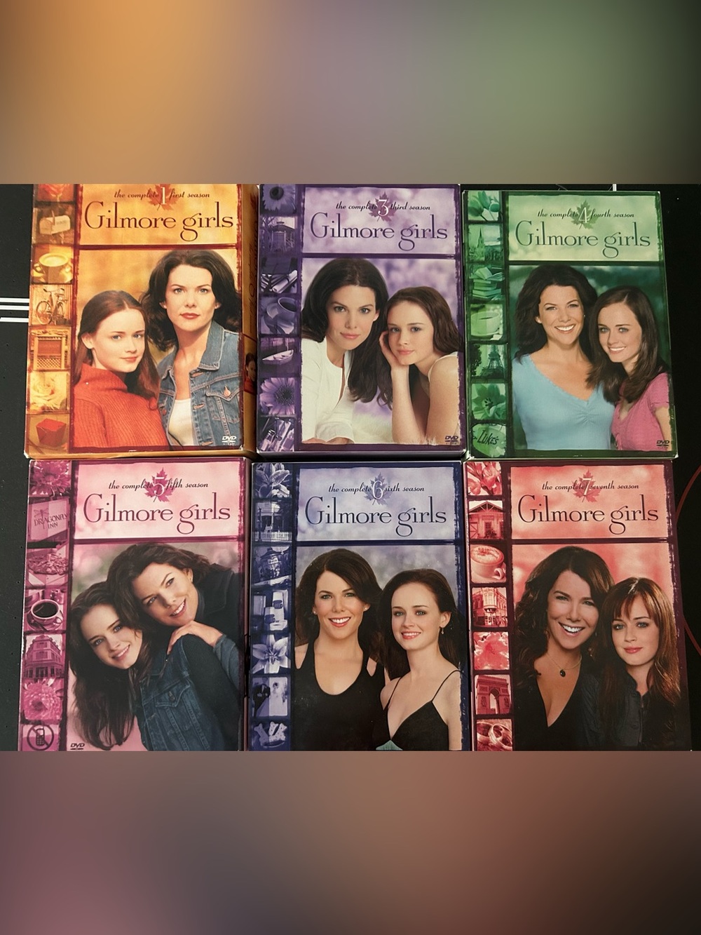 Gilmore Girls Complete DVD Box Sets 6 seasons- 1,3,4,5,6,7